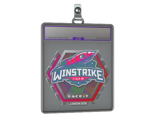 Klistermärkesfodral | Winstrike Team (Holo) | London 2018