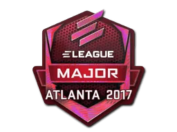 Naklejka | ELEAGUE (holograficzna) | Atlanta 2017