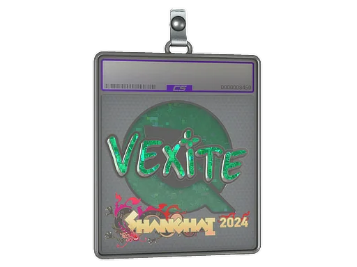 Placa de pegatinas | vexite (purpurina) | Shanghái 2024