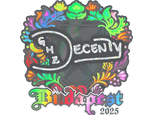 印花 | decenty（全息）| 2025年布达佩斯锦标赛