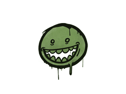 Grafite Lacrado | Sr. Dentinhos (Verde batalha)