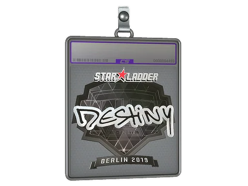 Placa de Adesivo | DeStiNy (Brilhante) | Berlim 2019