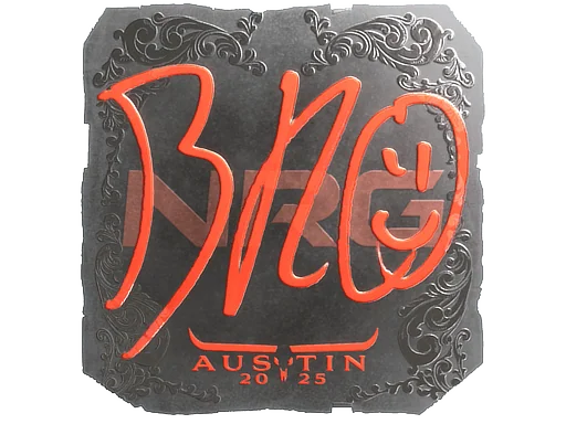 Aufkleber | br0 (Glanz) | Austin 2025