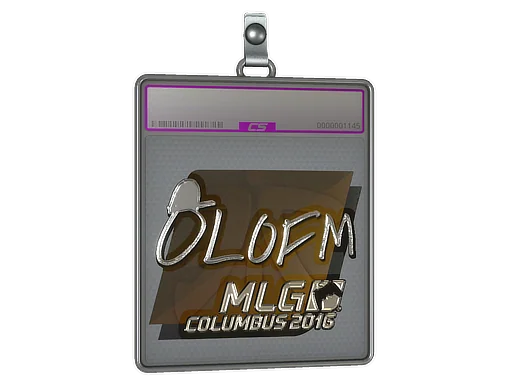 Placa de Adesivo | olofmeister (Brilhante) | MLG Columbus 2016