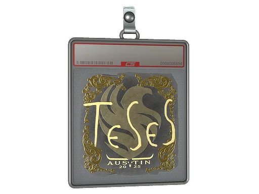 Sticker Slab | TeSeS (Gold) | Austin 2025