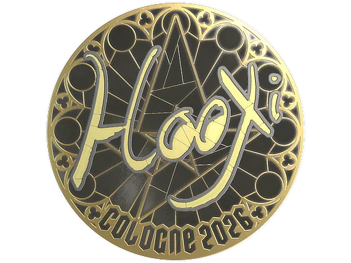 印花 | HooXi (金色) | 2026年科隆锦标赛