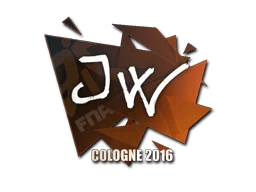Klistermärke | JW | Cologne 2016
