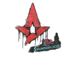 Zalakowane graffiti | Astralis | Sztokholm 2021