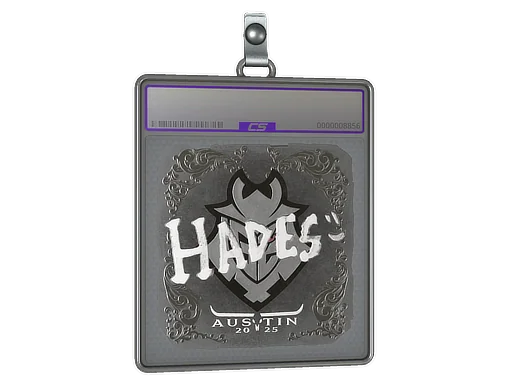 Placa de Adesivo | hades (Brilhante) | Austin 2025