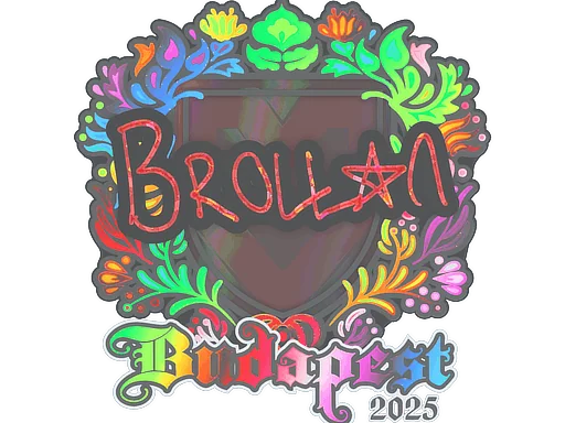 Adesivo | Brollan (Holográfico) | Budapeste 2025