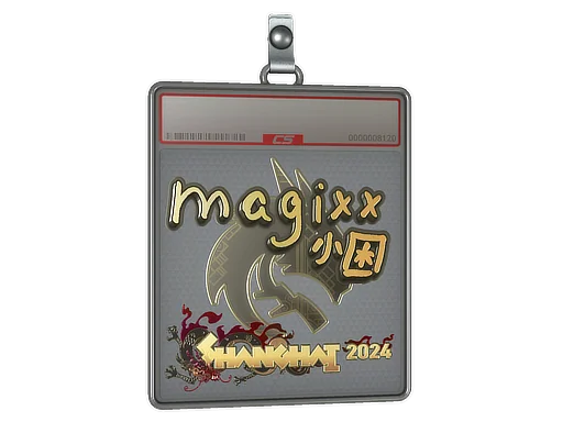 Klistermärkesfodral | magixx (guld) | Shanghai 2024