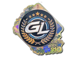 Naklejka | GamerLegion (holograficzna) | Rio 2022