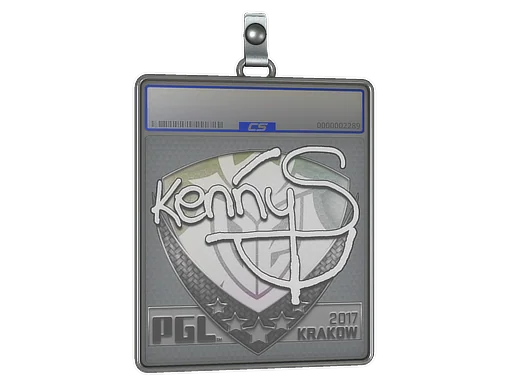 Placa de pegatinas | kennyS | Cracovia 2017