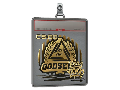 Pokrowiec na naklejkę | GODSENT (złota) | RMR 2020