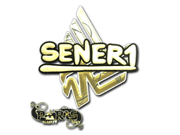Pegatina | SENER1 (dorada) | París 2023