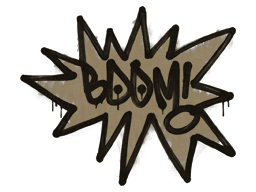 Sealed Graffiti | BOOM (Dust Brown)