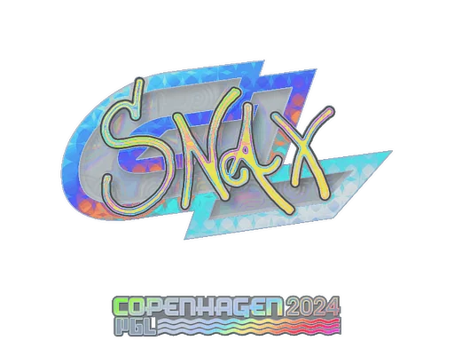 Klistermärke | Snax (holo) | Copenhagen 2024