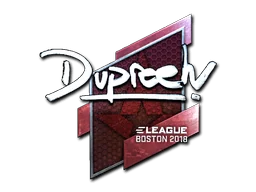 Pegatina | dupreeh (reflectante) | Boston 2018