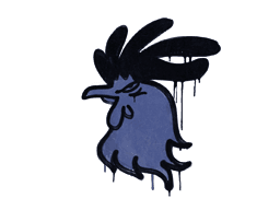 Sealed Graffiti | Cocky (SWAT Blue)