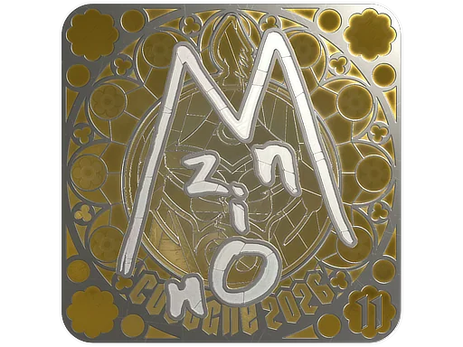 Pegatina | mzinho (reflectante, con clasificación) | Colonia 2026