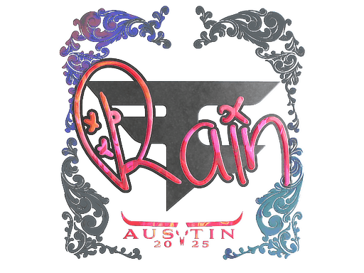 印花 | rain(全息)| 2025年奥斯汀锦标赛