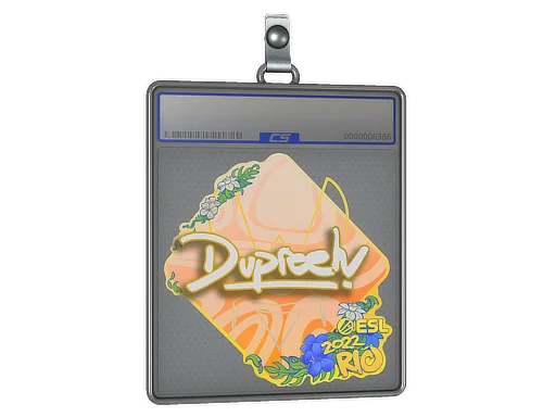 Placa de pegatinas | dupreeh | Río 2022