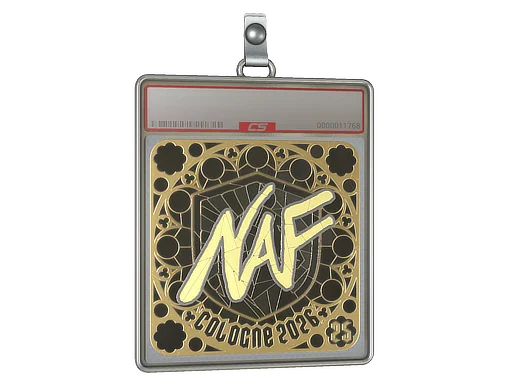 Aufkleberhülle | NAF (Gold, Endplatzierung) | Köln 2026