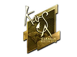 Aufkleber | Karsa (Gold) | Boston 2018