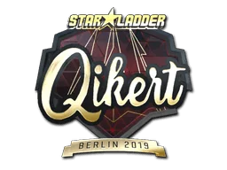 Aufkleber | qikert (Gold) | Berlin 2019
