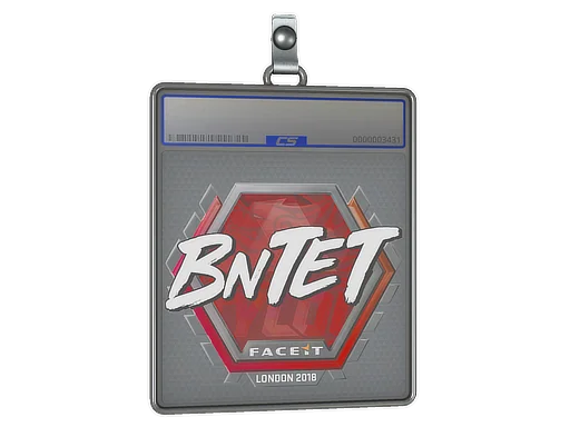 Placa de pegatinas | BnTeT | Londres 2018