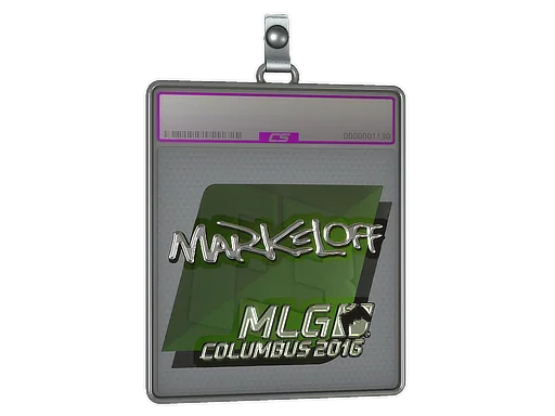 Sticker Slab | markeloff (Foil) | MLG Columbus 2016