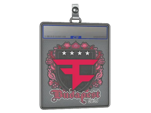 Placa de Adesivo | FaZe Clan | Budapeste 2025