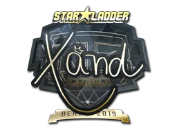 印花 | xand（金色）| 2019年柏林锦标赛