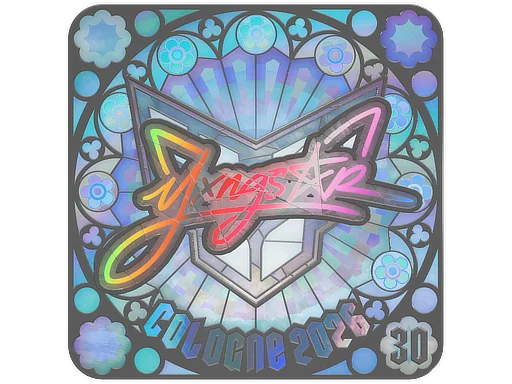 印花 | yxngstxr (全息，排名) | 2026年科隆锦标赛