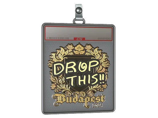 印花板 | drop（金色）| 2025年布达佩斯锦标赛