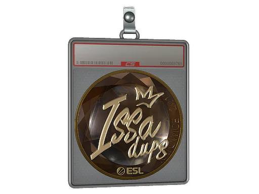Placa de Adesivo | ISSAA (Dourado) | Katowice 2019