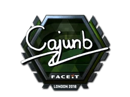 Pegatina | cajunb (reflectante) | Londres 2018