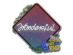 印花 | w0nderful（闪耀）| 2022年里约热内卢锦标赛