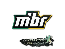 Aufkleber | MIBR | Antwerpen 2022