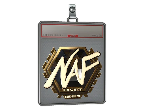 印花板 | NAF（金色）| 2018年伦敦锦标赛