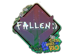 Aufkleber | FalleN (Glitzer) | Rio 2022