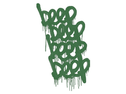 Sealed Graffiti | BEEP (Jungle Green)