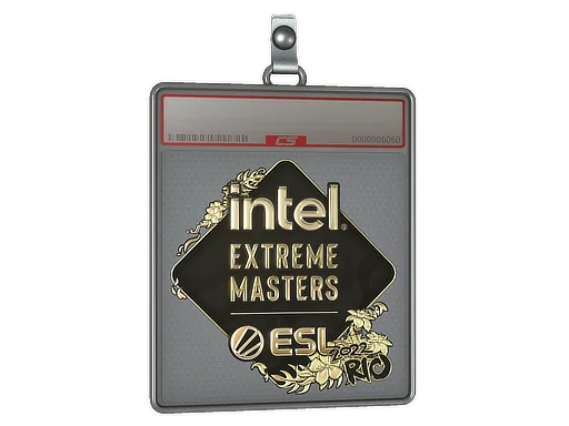 印花板 | IEM（金色）| 2022年里约热内卢锦标赛