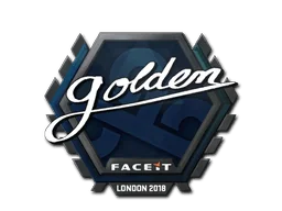 Naklejka | Golden | Londyn 2018