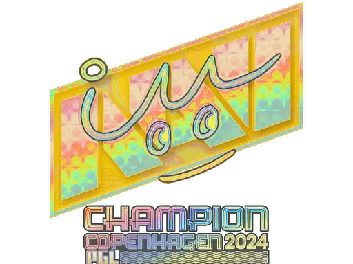 Klistermärke | iM (holo, mästare) | Copenhagen 2024