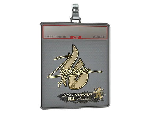 Sticker Slab | Zyphon (Gold) | Antwerp 2022