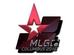 Klistermärke | Astralis (Foil) | MLG Columbus 2016