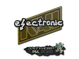 Sticker | electronic | Antwerp 2022