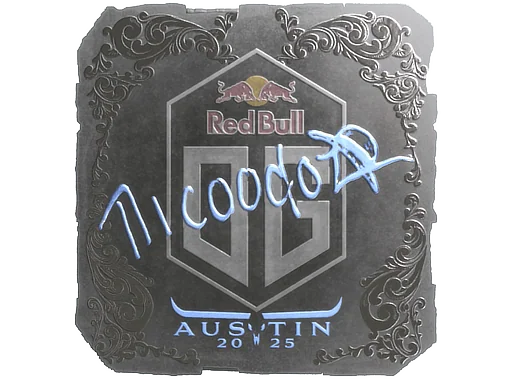 Adesivo | nicoodoz (Brilhante) | Austin 2025