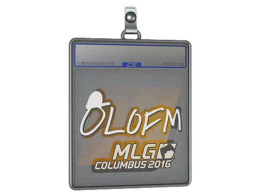 Placa de Adesivo | olofmeister | MLG Columbus 2016